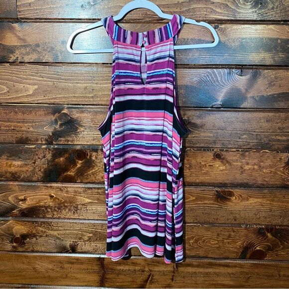 Women's Lane Bryant Horizon Stripes Halter Top/Tunic Size 18-20 - Picture 11 of 14